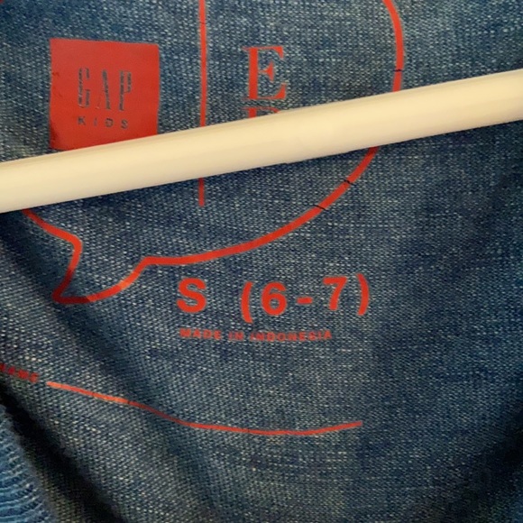 Gap kids blue long sleeve tee - Picture 3 of 5